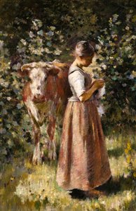 ラ・ヴァシェール 作： Theodore Robinson