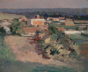 レッドハウス 作： Theodore Robinson