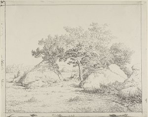 Plante à Biauの桜 作： Theodore Rousseau