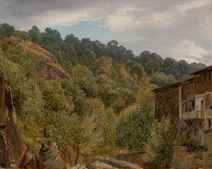 オーヴェルニュの田園地帯 作： Theodore Rousseau