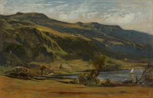 オーヴェルニュの田園地帯 作： Theodore Rousseau