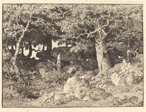 ロックオークス 作： Theodore Rousseau