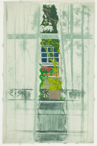 窓越しに見える窓 作： Theodore Roussel