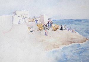 セント・レオナード・オン・シーの海水浴場