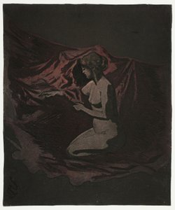 残り火の輝き 作： Theodore Roussel