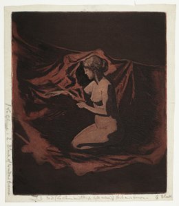 残り火の輝き 作： Theodore Roussel