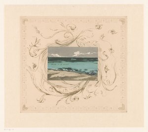 ボグナー レジスの海の眺め ボグナーの海 作： Theodore Roussel