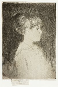 ジャネット、1887年6月 作： Theodore Roussel