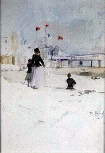 オンザビーチ 作： Theodore Roussel