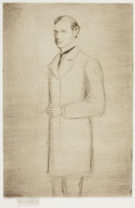 ウォルター・ダウデスウェル氏の肖像 作： Theodore Roussel