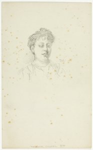 エディス・オースティンのスケッチ 作： Theodore Roussel