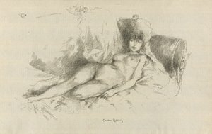裸体から学ぶ、眠る女 作： Theodore Roussel