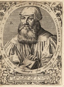 Conrad Lycosthenes 作： Theodore de Bry