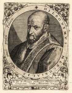 ジローラモ・メルクーリアレ（イタリアの言語学者 作： Theodore de Bry
