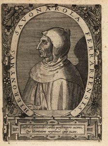 ジローラモ・サボナローラ 作： Theodore de Bry