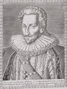 アンリ4世（1553-1610）、ナバラ王、1589年 作： Theodore de Bry