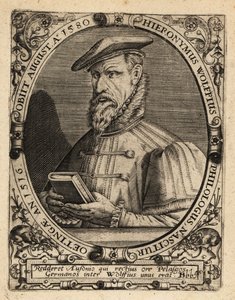 ヒエロニムス・ヴォルフ（ドイツの歴史家 作： Theodore de Bry