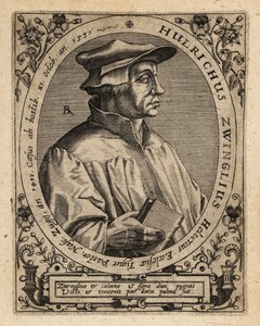 ハルドリック・ツヴィングリ 作： Theodore de Bry
