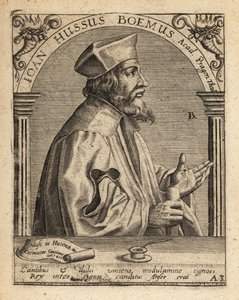 ヤン・フス 作： Theodore de Bry