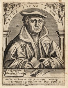 ユストゥス・ジョナス、ザ・エルダー 作： Theodore de Bry