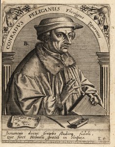 Konrad Pellikan 作： Theodore de Bry