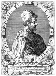 Lucas Gaurico、イタリアの天文学者、占星術師、数学者、16世紀。 作： Theodore de Bry