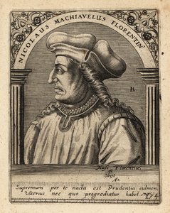 マキアヴェッリ（イタリアの外交官 作： Theodore de Bry