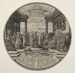 ベネチアンボール。 作： Theodore de Bry