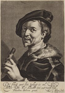 Cornelis Bloemaertの肖像 作： Theodore van Baburen