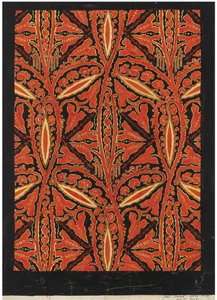 壁紙デザイン 作： Theodorus (1866 1951) Nieuwenhuis