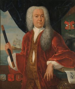 アドリアーン・ヴァルケニエ (1737-1741) オランダ東インド会社総督アドリアーン・ヴァルケニエの肖像