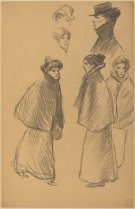 人物習作［表面］ 作： テオフィルアレクサンドル・スタインレン