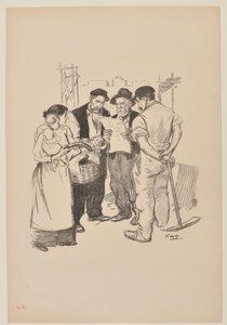  作： Théophile Alexandre Steinlen