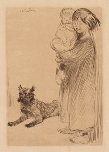 ビッグ・シスター（ラ・グランド・スール） 作： Théophile Alexandre Steinlen