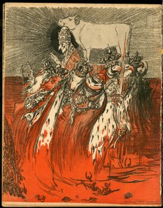 The Butter Plate, number 47, Satirical in Colours 作： Théophile Alexandre Steinlen