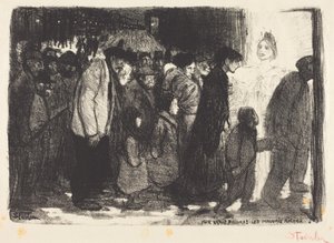  作： Théophile Alexandre Steinlen