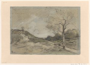 砂丘の風景 作： Theophile de Bock