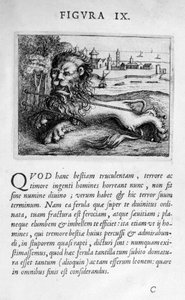 予後診断Eximii医師Paracelsusのファンタズム図9、1536。 作： Theophrastus Bombastus von Hohenheim Paracelsus