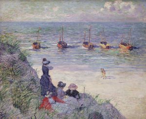 不明な画像 作： Théo van Rysselberghe