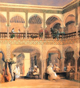 オルレアンのバザール、1840年代。 作： Théodore Chassériau