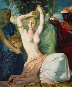 エスターのトイレ1841 作： Théodore Chassériau