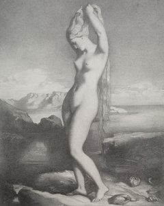 金星アナディオメナ 作： Théodore Chassériau