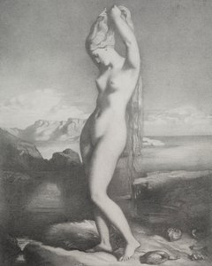金星アナディオメーヌ、1839年。 作： Théodore Chassériau