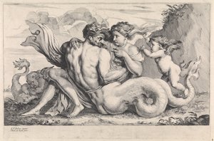 サイレンとトリトン 神話の人物（シリーズタイトル） 作： Théodorus van Kessel