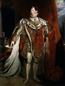 イングランド王ジョージ4世の肖像（詳細 作： Thomas (after) Lawrence