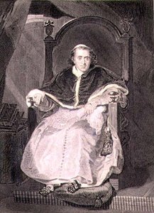 ローマ教皇ピウス7世（ルイジ・バルナバ・キアラモンティ）（1742-1823）Samuel Freeman（1773-1857）が彫刻したもので、A. Fullarton & Co.(刻印） 作： Thomas (after) Lawrence