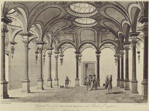 イングランド銀行サー・ロバート・テイラー・トランスファー・オフィス（Sir Robert Taylors Transfer Office, Bank of England 作： Thomas (after) Malton