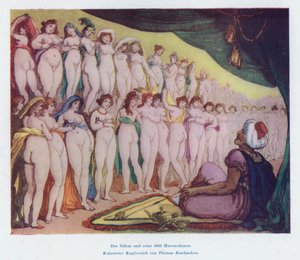 The Harem（カラーリトグラフ