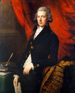 ウィリアム・ピット・ザ・ヤンガー、1788年頃（キャンバスに油彩） 作： Thomas (attr. to) Gainsborough