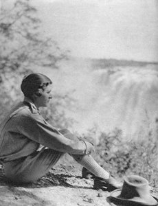 ビクトリア滝のステラコートトリート、リビングストンからブロークンヒル、北ローデシア、1925年1927年。 作： Thomas A. Glover